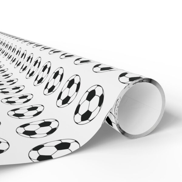 Soccer Wrapping Paper - Image 3