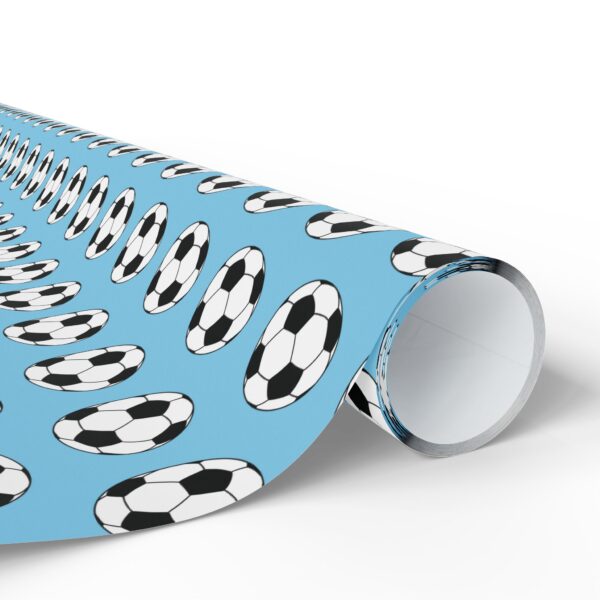 Soccer Wrapping Paper - Image 2