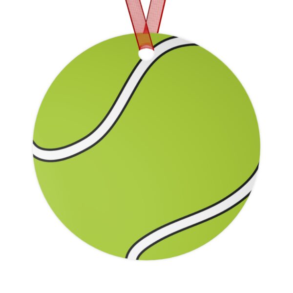 Metal Tennis Ornament