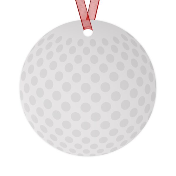 Metal Golf Ornament