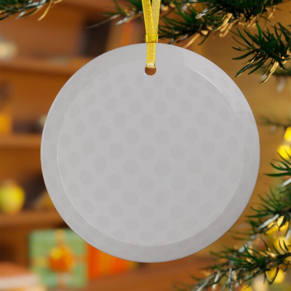 Glass Golf Ornament - Image 3