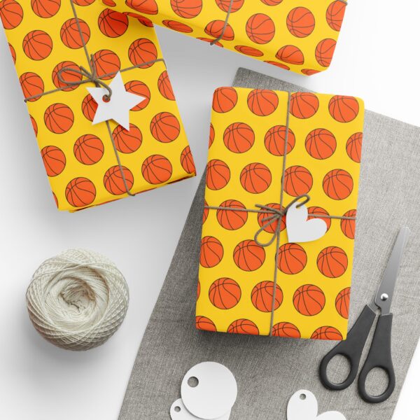 Basketball Wrapping Paper