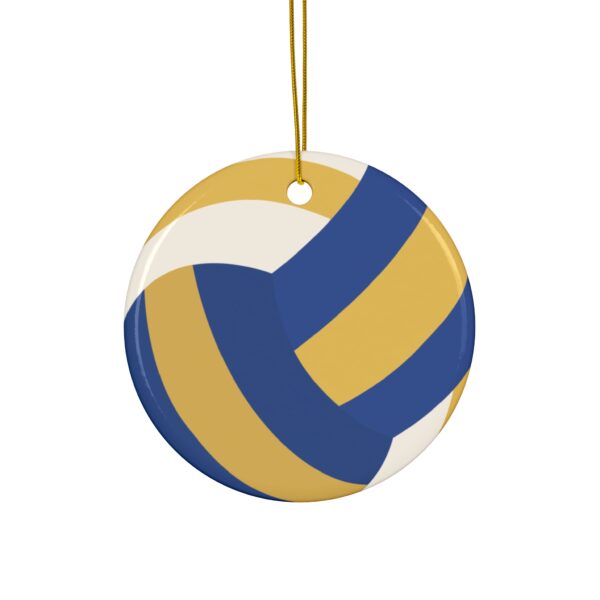 Ceramic Volleyball Ornament