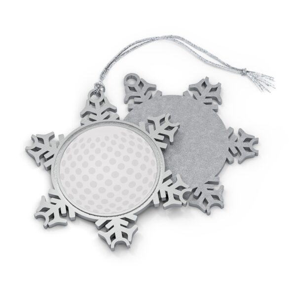 Pewter Golf Ornament