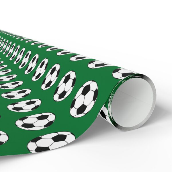 Soccer Wrapping Paper - Image 2