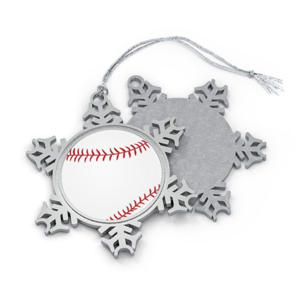 Pewter Basketball Ornament