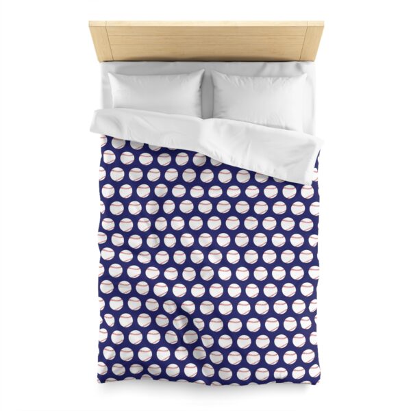 Blue Baseball Duvet Cover - Image 5