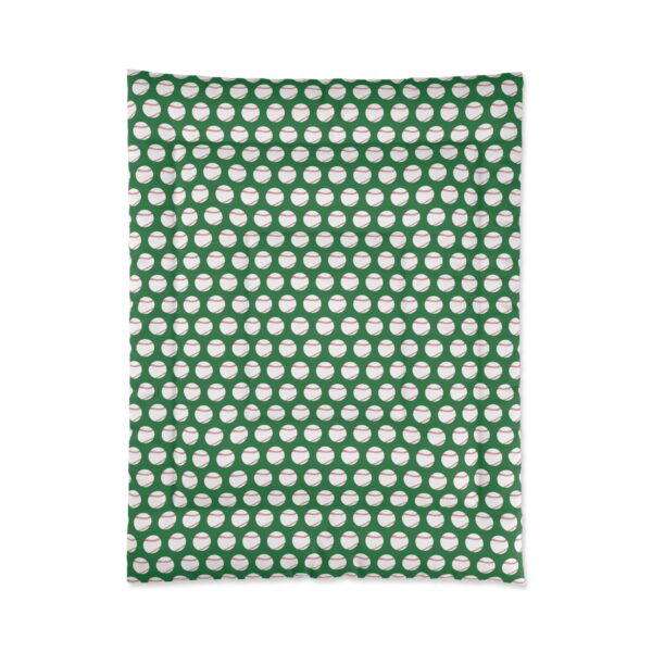 Green Baseball Comforter - Image 7