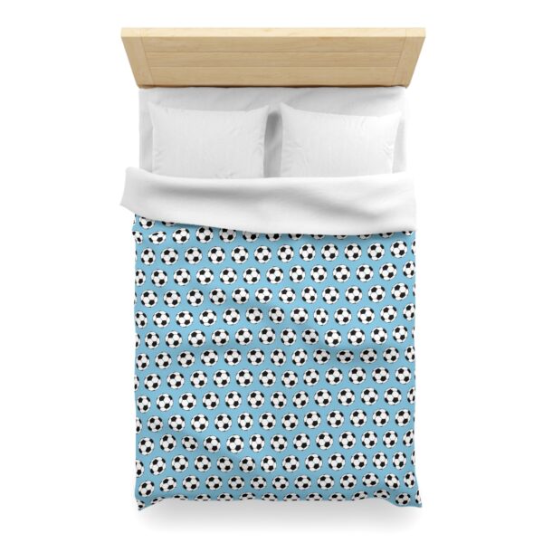 Blue Soccer Duvet Cover - Image 11