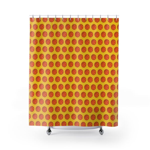 Basketball Shower Curtain - Image 2