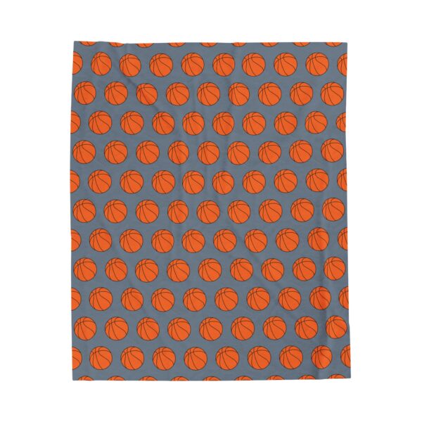 Velveteen Basketball Blanket - Image 5