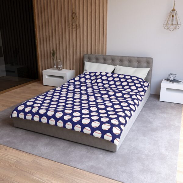 Blue Baseball Duvet Cover - Image 6