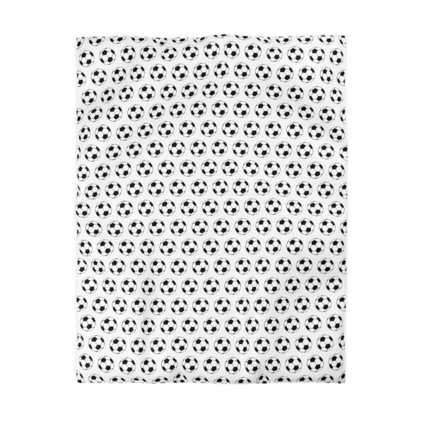 White Soccer Duvet Cover - Image 4