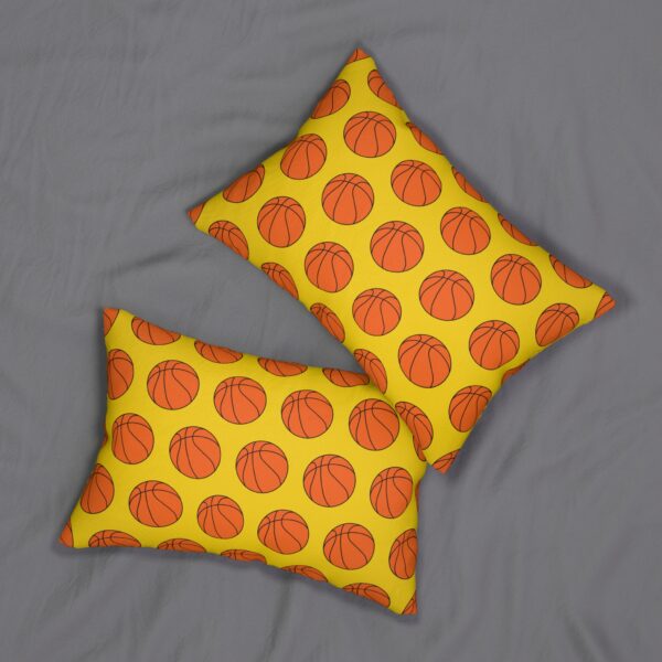 Yellow Basketball Lumbar Pillow - Image 4