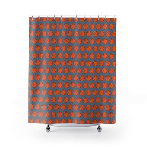 Basketball Shower Curtain - Image 2