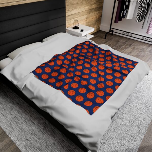 Velveteen Basketball Blanket - Image 8