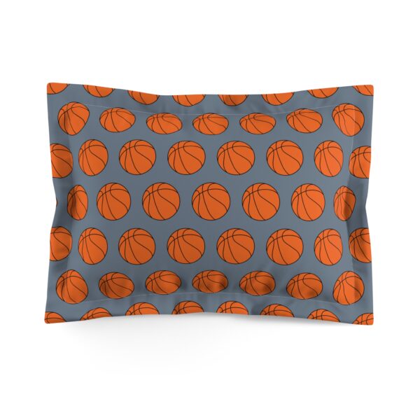 Basketball Pillow Sham - Image 2