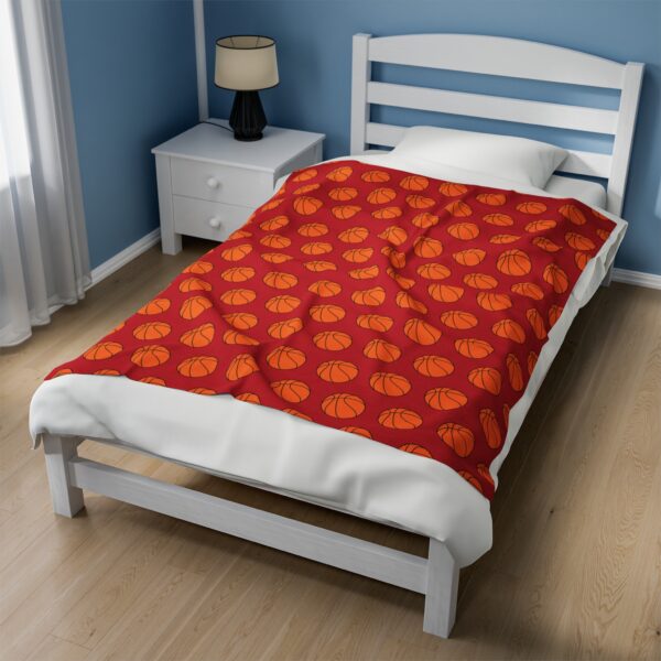 Velveteen Basketball Blanket - Image 7