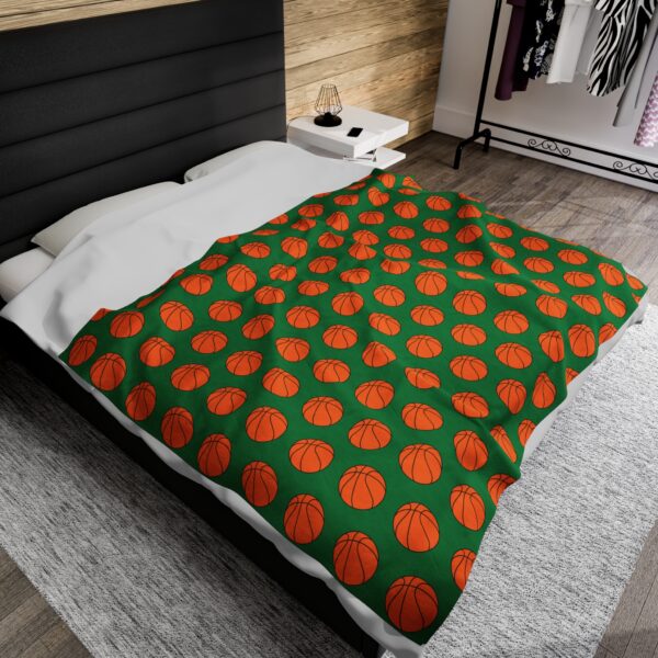 Velveteen Basketball Blanket - Image 2