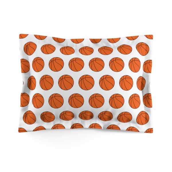 Basketball Pillow Sham - Image 2