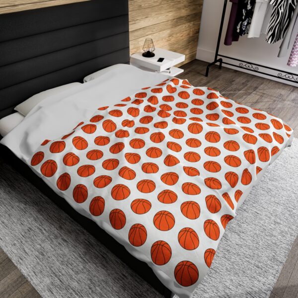 Velveteen Basketball Blanket - Image 2