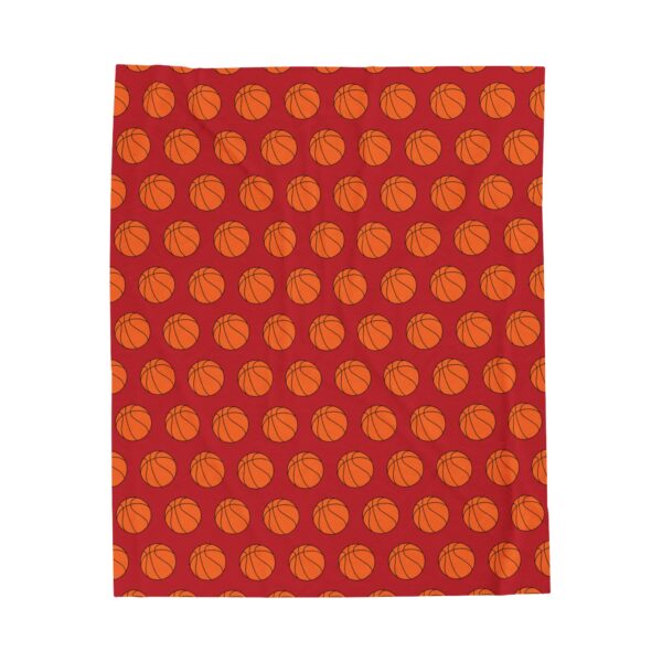 Velveteen Basketball Blanket - Image 5