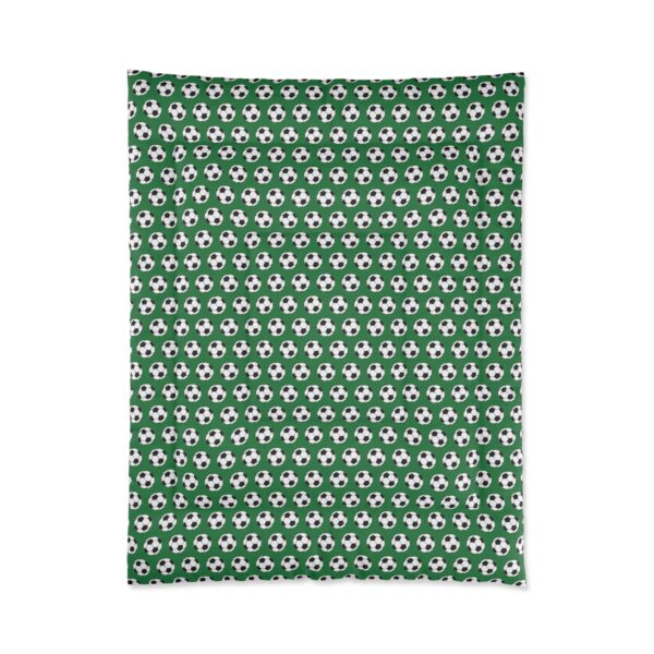 Green Soccer Comforter - Image 7