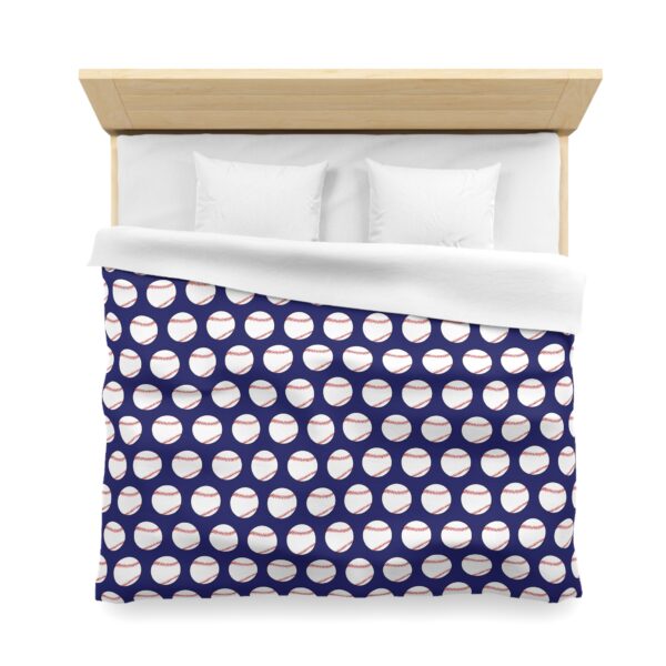 Blue Baseball Duvet Cover - Image 8