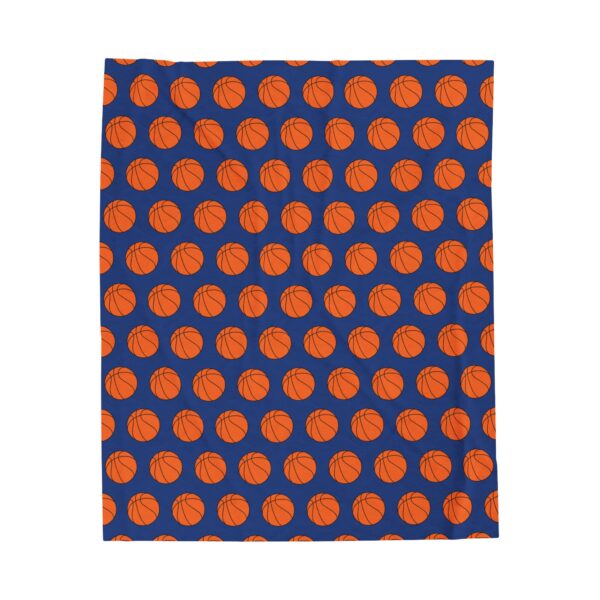 Velveteen Basketball Blanket - Image 5