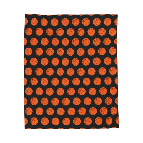 Velveteen Basketball Blanket - Image 5