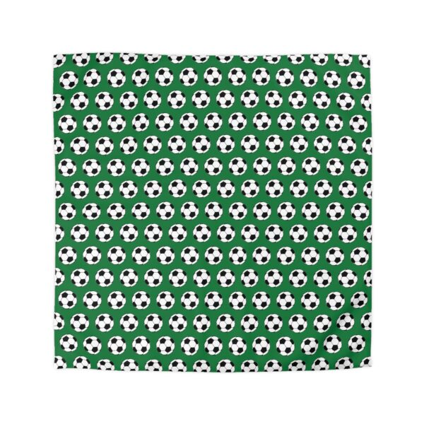 Green Soccer Duvet Cover - Image 2