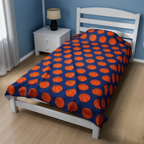 Velveteen Basketball Blanket - Image 3