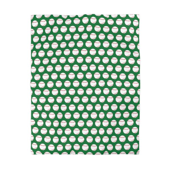 Green Baseball Duvet Cover - Image 4