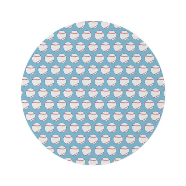 Blue Baseball Rug - Image 2