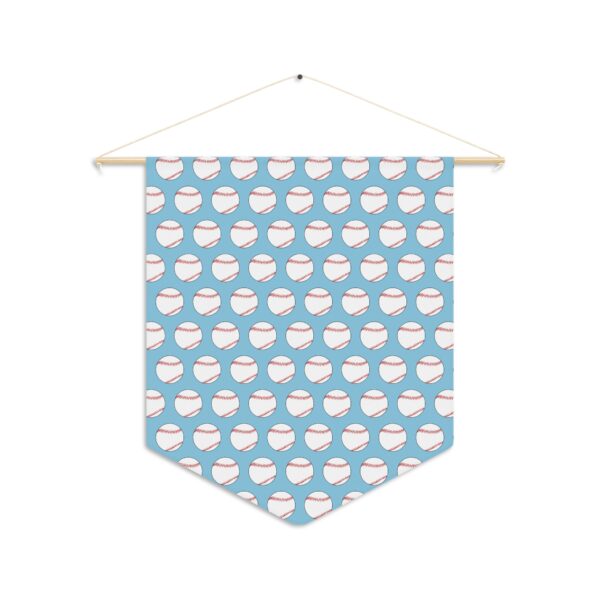 Blue Baseball Pennant - Image 2