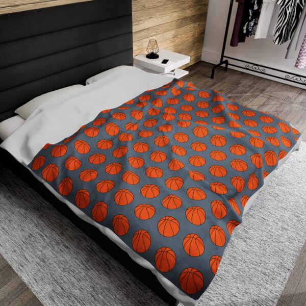 Velveteen Basketball Blanket - Image 2