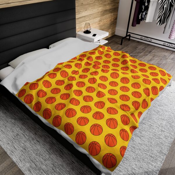 Velveteen Basketball Blanket - Image 2