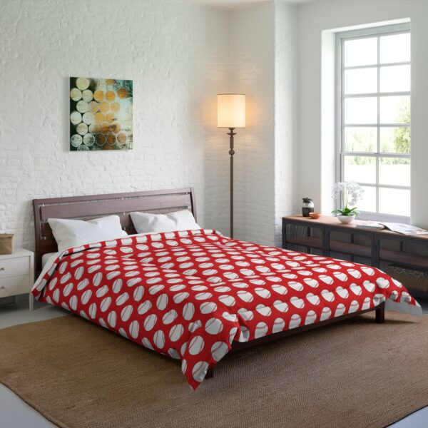 Red Baseball Comforter - Image 6