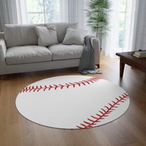 Baseball Rug