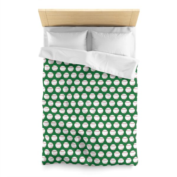 Green Baseball Duvet Cover - Image 5