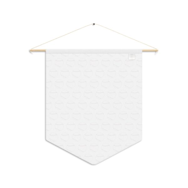 White Baseball Pennant - Image 3