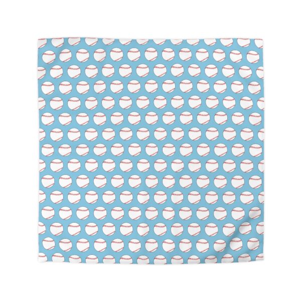 Blue Baseball Duvet Cover - Image 2