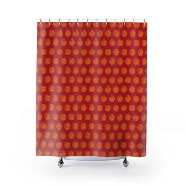 Basketball Shower Curtain - Image 2