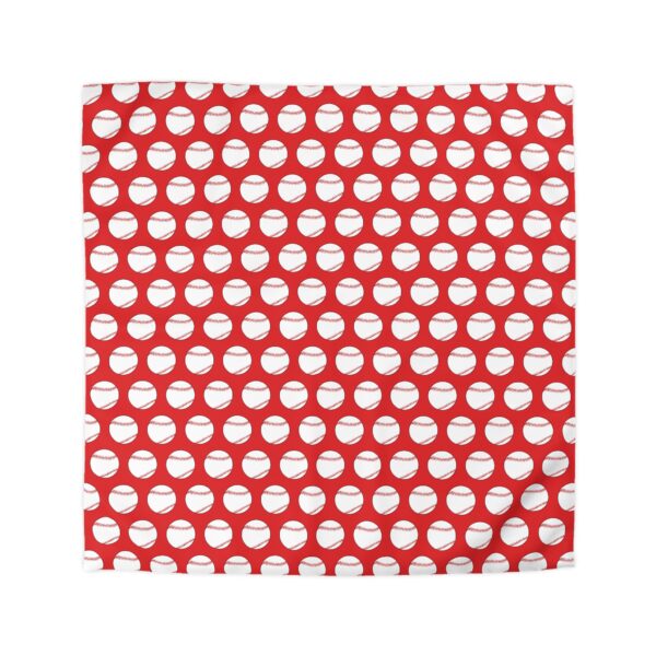 Red Baseball Duvet Cover - Image 2