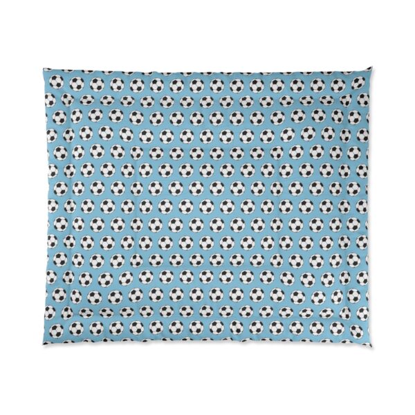 Blue Soccer Comforter - Image 2