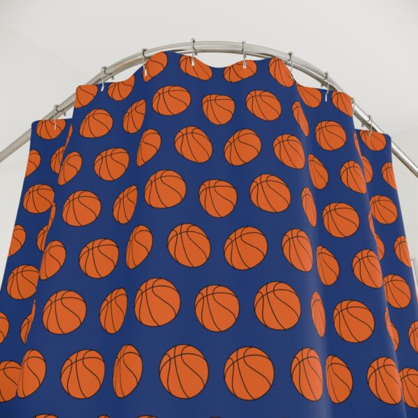 Basketball Shower Curtain - Image 3