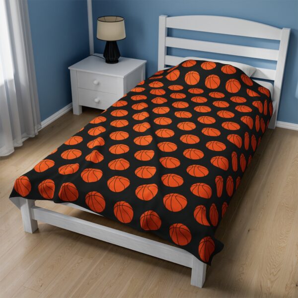 Velveteen Basketball Blanket - Image 3