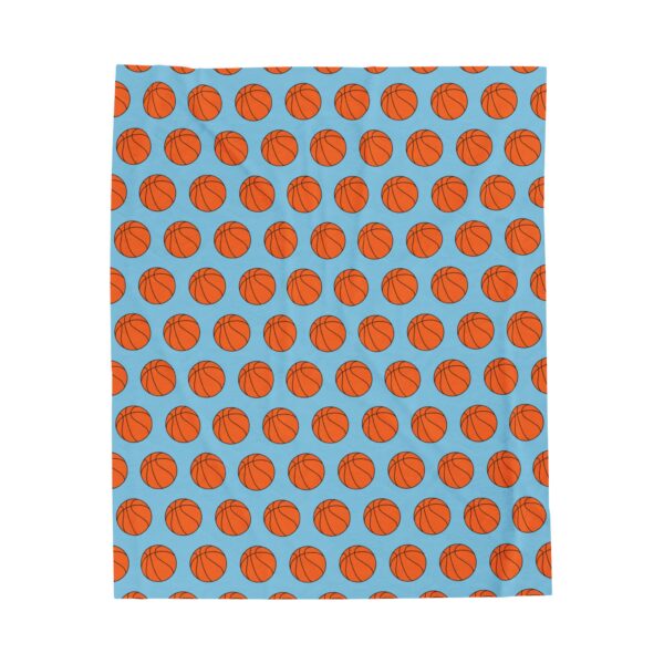 Velveteen Basketball Blanket - Image 5