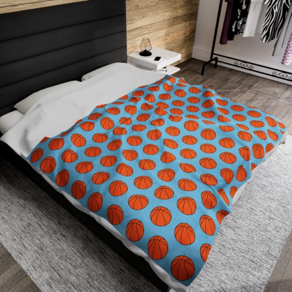 Velveteen Basketball Blanket - Image 2