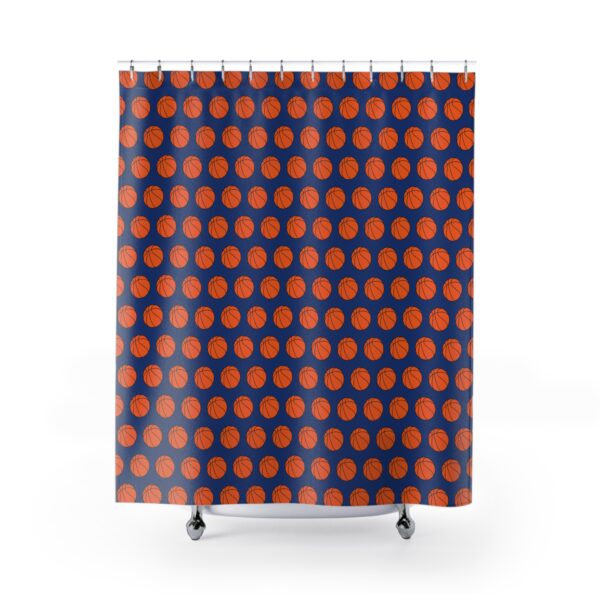 Basketball Shower Curtain - Image 2